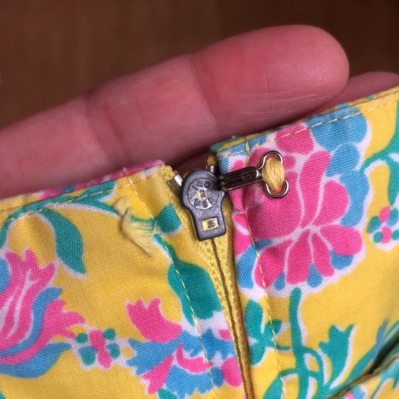 Vintage 60s or 70s Lilly Pulitzer skirt with scalloped details - Picture 10 of 10